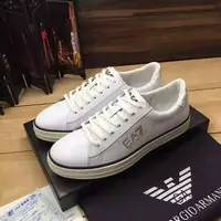 emporio armani ea7 zapatos man nouvelles impression logo blanc